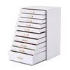 Mondeer Large 10 Layers Jewellery Boxes Storage Cabinet for Earing Necklace