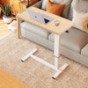C-shape Mobile Laptop Desk Bed Sofa Side Desk Lifting Table Standing Workstation