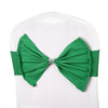 Ready Made Elasticity Stretch Chair Cover Bow Band Buckle Slider Sashes Decor