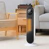 2000W Electric 60° Oscillating Ceramic PTC Tower Fan Heater Digital Timer Remote