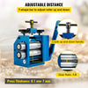 Manual Combination Rolling Mill Machine 80mm Flat Square Semicircle Round