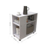 Shelf Bedside Coffee Table Wood Cabinet Storage Side Bedroom Chest Of Drawer *2