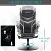 Gaming Chair Ergonomic Computer Chair PVC Leather Exclusive Swivel Chair White