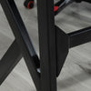 Spacious Gaming Desk Home Racing w/ Steel Frame Cup Headphone Holder Hook