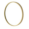 Gold Round Wall Mirror Bathroom Frame Mirror Iron Wall Mounted Mirror 50CM