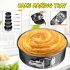 20cm 8 inch Non Stick Round Cake Tin Spring Form Loose Tray Base Baking Pan
