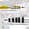 VEVOR Aluminium Tripod & 5m Survey Levelling Staff for Laser Level 1.65m Tripod