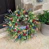 Spring Summer Dry Flower Garland Front Door Decor Eternal Flower Home Decor