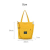 Women Canvas Shoulder Bag Cross body Tote Handbag Top Handle Bag Zipper Large