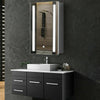 Bathroom Cabinet with Mirror Led Lighted Shaver Socket Wall Hung Demister Pad
