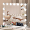 Hollywood Mirror Vanity Make Up Mirror with Lights 15 LED Dressing Table Mirror