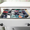 3pcs Foldable Underwear Bra Fabric Socks Box Storage Organizer Drawer Dividers