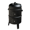 UPRIGHT OUTDOOR BBQ SMOKER CHARCOAL BARBECUE GRILL GARDEN COOKER PATIO DRUM OVEN