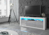 TV Unit 160cm Modern Cabinet Stand Sideboard High Gloss/Matt Doors With Free LED