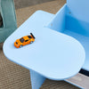 2 in 1 Children Chair Desk with Storage Bin Arts Craft Snack Toddler Kids Mysize