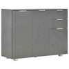 New Sideboard Cabinet Cupboard Unit Storage Furniture With 2 Drawers & 2/3 Doors