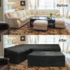 Waterproof Rattan Corner Furniture Cover Garden Outdoor Sofa Protect L Shape UK!