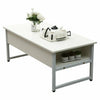 LED Coffee Table Desk Foldable Living Room Lift Up Hidden Storage Bottom Shelf