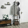 Heavy Duty Rustproof Metal Clothes Rail Coat Stand Shoe Box Hanging Rack Storage
