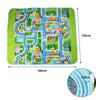 Children's Road Map Kids Play Mat Race Car Rug Runner Nursery Home 130x160cm UK