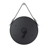 Black Round LED Bathroom Mirror with Touch Sensor Wall Mounted Demister Anti-fog