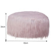 Shaggy Bean Bag Footstools Foot Rest Stool Pouffe Ottoman Ultra Soft Home Chair