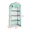 Detachable 4 Tier Mini Greenhouse Garden Shed COVER Plant Green House Storage Pl