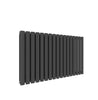 Anthracite Designer Radiator Vertical Horizontal Flat Panel Oval Column Rads