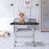 Foldable Grooming Table with H-Frame Slings 36inch Pet Cat Dog Bathing Trimming