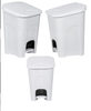 Plastic Foot Pedal Bin 16 Liter Rubbish Paper Waste Bins Kitchen Office Room New