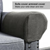 2X Premium Furniture Armrest Covers Leather Sofa Couch Chair Arm Protectors UK