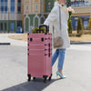 4 IN1 Makeup Trolley Case Beauty Trolley Case Vanity Case Box on Wheels w/Drawer