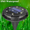 LED Solar Power Ground Lights Floor Decking Patio Outdoor Garden Lawn Path Lamps
