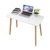 Computer Desks Workstations Laptop Desk Wooden Office Table Writing Table White