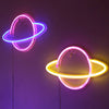 LED Neon Sign Lamp Universe Panel Wall Light Home Party Room Bar Decoration