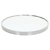 Industrial 50cm Round Home Bathroom Glass Wall Mounted Vanity Mirror Bedroom