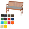 Outdoor Waterproof Fabric 2 & 3 Seater Bench Pad Garden Furniture Seat Cushion