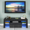 Modern TV Unit Cabinet Stand Sideboard Matt body and High Gloss Doors LED UK