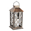 Solar Powered LED Hanging Candle Lantern Light - Waterproof Garden Outdoor