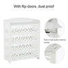 4 Tiers Shoe Rack Storage Shelf Display Stand Footwear Organiser Unit Cabinet