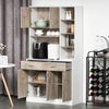 Kitchen Buffet Hutch Multi Storage Cupboard Cabinet Server Sideboard w/ Drawers