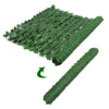 Artificial Screening Ivy Leaf Hedge Panels On Roll Privacy Garden Fence 1m x 3m