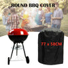 Black Large Waterproof Outdoor Garden Kettle Barbecue/BBQ Chimney Grill UV Cover