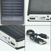 1000000mAh Waterproof Solar USB Power Bank Pack Battery Charger for Cell Phone