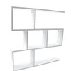 7 CUBE RECTANGLE WALL MOUNTED SHELVES FLOATING SHELF BOOKCASE HANGING BOOKSHELF