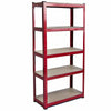 5-Tier Shelf Shelving Unit Heavy Duty Racking Boltless Industrial Shelves Garage