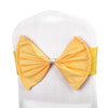Ready Made Elasticity Stretch Chair Cover Bow Band Buckle Slider Sashes Decor