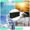 600D Waterproof Outdoor Garden Patio Furniture Cushion Cover Storage Bag Black