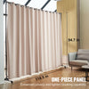 Room Divider Portable Panel Separator Privacy Screen w/ Wheels 118"x94"