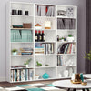 White Cube 6 Tier Wooden Bookcase Shelving Display Storage Shelf Unit Bookshelf